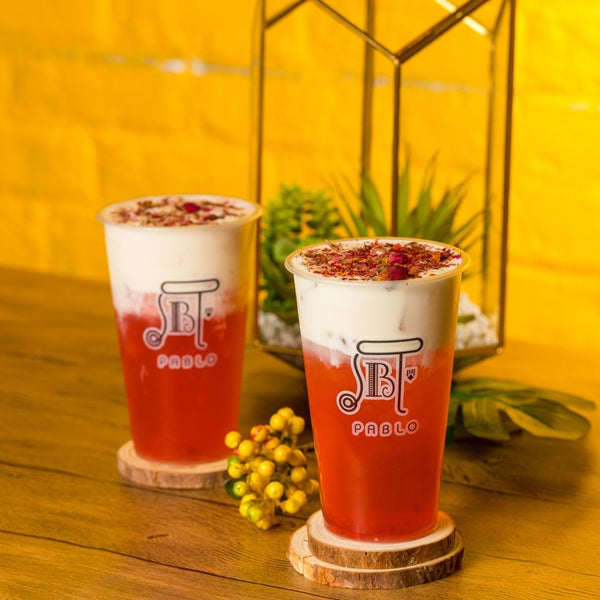 Rose Foam Tea