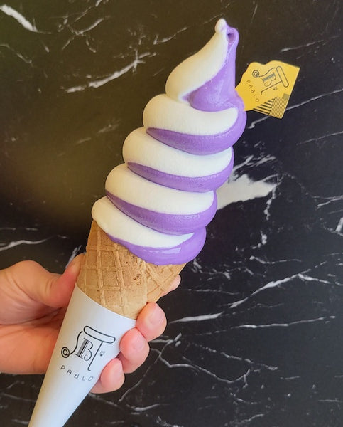 Ube Soft Serve