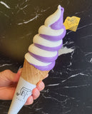 Ube Soft Serve