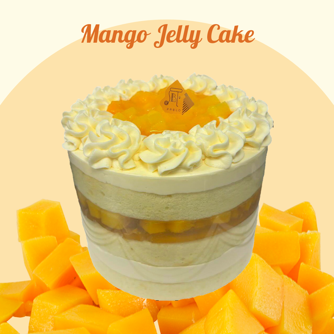 Mango Jelly Cake